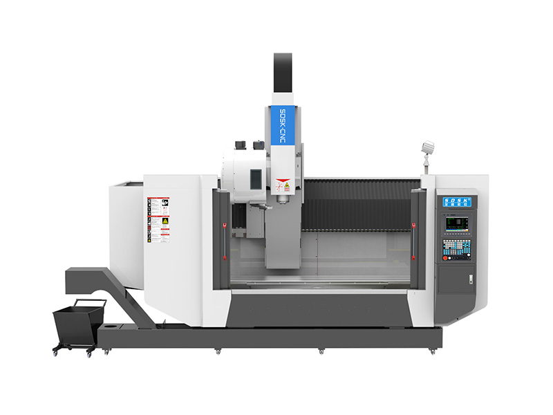 型材加工中心  SD2550-BT40（带第四轴和侧铣头）